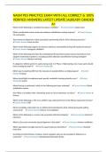 NASM PES PRACTICE EXAM WITH ALL CORRECT & 100&percnt; VERIFIED ANSWERS&vert;LATEST UPDATE&vert;ALREADY GRADED A&plus;