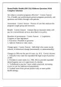 Dental Public Health &lpar;DH 224&rpar; Midterm Questions With Complete Solutions