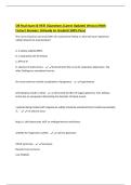 OB final exam & HESI &vert;Questions &lpar;Latest Updated Version&rpar; With Correct Answers &vert;Already A&plus; Graded &lpar;100&percnt; Pass&rpar;