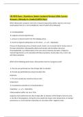 OB HESI Exam &vert;Questions &lpar;Latest Updated Version&rpar; With Correct Answers &vert;Already A&plus; Graded &lpar;100&percnt; Pass&rpar;