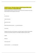 OB HESI V2 Exam &vert;Questions &lpar;Latest Updated Version&rpar; With Correct Answers &vert;Already A&plus; Graded &lpar;100&percnt; Pass&rpar;