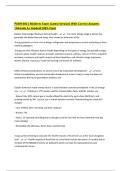 PUBH 6011 Midterm Exam &lpar;Latest Version&rpar; With Correct Answers &vert;Already A&plus; Graded&lpar;100&percnt; Pass&rpar;