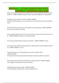 ASPHALT 1 STUDY QUESTIONS WITH CORRECT ANSWERS 2025-2026