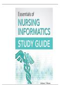 Essentials of Nursing Informatics Study Guide&comma; 2016 Edition by Julianne Brixey