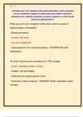 ARTHROPLASTY IOT TRAINING EXAM QUESTIONS BANK LATEST 2025&sol;2026  ACTUAL EXAM WITH COMPLETE QUESTIONS AND CORRECT DETAILED  ANSWERS &lpar;100&percnt; VERIFIED ANSWERS&rpar; &vert;ALREADY GRADED A&plus;&vert; &vert;&vert;PROFESSOR  VERIFIED&vert;&vert; &vert;&vert;BRANDNEW&excl;&excl;&excl;&vert;&vert; 