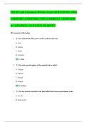 TDLR Lash Extension Written Exam QUESTIONS AND  VERIFIED ANSWERS &lpar;100&percnt; CORRECT ANSWERS&rpar;  A&plus; GRADED &vert; ALREADY PASSED&excl;&excl; 