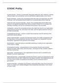 COGIC Polity Questions and Answers 2025