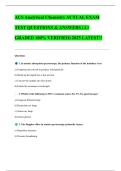 ACS Analytical Chemistry ACTUAL EXAM  TEST QUESTIONS & ANSWERS &lpar;A&plus;  GRADED 100&percnt; VERIFIED&rpar; 2025 LATEST&excl;&excl;