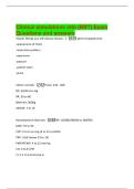 Clinical Judgement&sol;RRT Exam Questions and answers