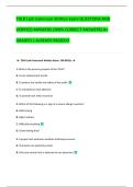 TDLR Lash Extension Written Exam QUESTIONS AND  VERIFIED ANSWERS &lpar;100&percnt; CORRECT ANSWERS&rpar; A&plus;  GRADED &vert; ALREADY PASSED&excl;&excl;