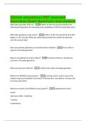 Clinical simulation &lpar;RRT&rpar; Exam Questions and answers
