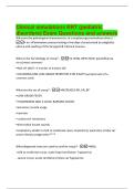 Clinical simulation &lpar;RRT&rpar; Exam Questions and answers