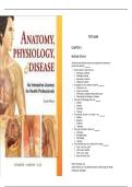 TEST BANK ANATOMY & PHYSIOLOGY AND DISEASE AN INTERACTIVE JOURNEY FOR HEALTH PROFESSIONALS 2ND EDITION COLBERT