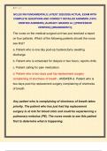 NCLEX RN FUNDAMENTALS LATEST 2025&sol;2026 ACTUAL EXAM WITH  COMPLETE QUESTIONS AND CORRECT DETAILED ANSWERS &lpar;100&percnt;  VERIFIED ANSWERS&rpar; &vert;ALREADY GRADED A&plus;&vert; &vert;&vert;PROFESSOR  VERIFIED&vert;&vert; &vert;&vert;BRANDNEW&excl;&excl;&excl;&vert;&vert;