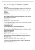 SUR 102 FINAL EXAM QUESTIONS & ANSWERS