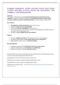 FLORIDA PERSONAL LINES LICENSE EXAM TEST BANK LATEST 2025-2026 ACTUAL EXAM 450 QUESTIONS AND CORRECT ANSWERS&vert;AGRADE 