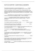 SUR 102 CHAPTER 1 QUESTIONS & ANSWERS