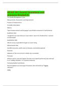 HCAD 301 Exam2 Questions and  answers Graded A&plus; 