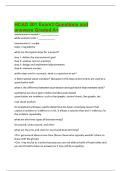 HCAD 301 Exam3 Questions and  answers Graded A&plus; 
