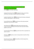 HCAD 301 Exam3 Questions and  answers Graded A&plus; 