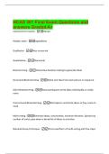 HCAD 301 Exam Questions and answers Graded A&plus;