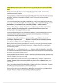MGMT 351 final Test Questions with Correct Answers Already Passed Latest Update 2025-2026