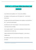 CIBTAC A&plus;P Exam 2026 Questions and Answers