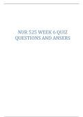 NSG 525 EXAM 1 QUESTIONS AND ANSWERS