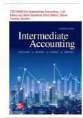 TEST BANK For Intermediate Accounting&comma; 11th Edition by David Spiceland&comma; Mark Nelson&comma; Wayne Thomas&comma; Jennifer&period; All Chapters 1-21&period;