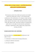 CS7643 Quiz 2 Exam &lpar;2025&rpar; &ndash; Certified Questions with 100&percnt; Verified Answers