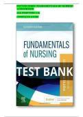 Test Bank for Fundamentals of Nursing 11th Edition by Patricia A. Potter | Verified Questions & Answers | Latest 2025/2026 Updates