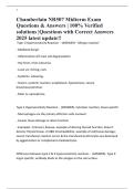 Chamberlain NR507 Midterm Exam Questions & Answers &vert; 100&percnt; Verified solutions &vert;Questions with Correct Answers 2025 latest update&excl;&excl;