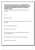 CON 3990V- PRE PRACTICE TEST 2 COMPREHENSIVE  EXAM QUESTIONS WITH DETAILED VERIFIED AND 100&percnt;  ACCURATE ANSWERS BRAND NEW EXAM ALREADY  GRADED A&plus; PASS 