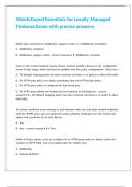 WatchGuard Essentials for Locally Managed Fireboxe Exam with precise detailed answers 