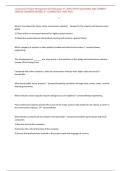 Construction Project Management ACTUAL&semi;Exam &num;1 LATEST WITH QUESTIONS AND CORRECT VERIFIED ANSWERS GRADED A&plus; GUARANTEED 100&percnt; PASS