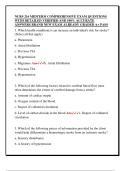 NURS 216 MIDTERM COMPREHENSIVE EXAM QUESTIONS  WITH DETAILED VERIFIED AND 100&percnt; ACCURATE  ANSWERS BRAND NEW EXAM ALREADY GRADED A&plus; PASS