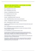 MISSOURI BOATING LICENSE EXAM&vert;&vert; 2025 LATEST UPDATE&excl;&excl;