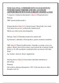 NURS 216A FINAL COMPREHENSIVE EXAM QUESTIONS  WITH DETAILED VERIFIED AND 100&percnt; ACCURATE  ANSWERS BRAND NEW EXAM ALREADY GRADED A&plus; PASS