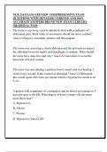NUR 216 EXAM 4 REVIEW COMPREHENSIVE EXAM  QUESTIONS WITH DETAILED VERIFIED AND 100&percnt;  ACCURATE ANSWERS BRAND NEW EXAM ALREADY  GRADED A&plus; PASS 