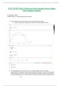 WGU OUM2 Task 2 &vert;Passed on First Attempt &vert;Latest Update with Complete Solution