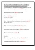 EXAM 5 NUR 216 COMPREHENSIVE EXAM QUESTIONS  WITH DETAILED VERIFIED AND 100&percnt; ACCURATE  ANSWERS BRAND NEW EXAM ALREADY GRADED A&plus; PASS