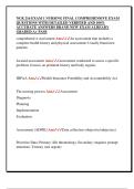 NUR 216 EXAM 1 NURSING FINAL COMPREHENSIVE EXAM  QUESTIONS WITH DETAILED VERIFIED AND 100&percnt;  ACCURATE ANSWERS BRAND NEW EXAM ALREADY  GRADED A&plus; PASS