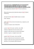 NUR 216 EXAM 2 COMPREHENSIVE EXAM QUESTIONS  WITH DETAILED VERIFIED AND 100&percnt; ACCURATE  ANSWERS BRAND NEW EXAM ALREADY GRADED A&plus; PASS