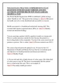 NUR 216 EXAM 1 PRACTICE COMPREHENSIVE EXAM  QUESTIONS WITH DETAILED VERIFIED AND 100&percnt;  ACCURATE ANSWERS BRAND NEW EXAM ALREADY  GRADED A&plus; PASS 