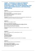 LI4801 &ndash; Techniques in Trial and Litigation &lpar;EML1501&rpar; &vert; Complete UNISA Law Exam Preparation Guide&comma; Case Study Applications&comma; Past Papers with Verified Answers&comma; and Study Notes &lbrack;2025 Edition&rsqb;