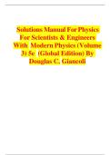 Solutions Manual for Physics for Scientists & Engineers with Modern Physics &lpar;Volume 3&rpar; 5th Edition &lpar;Global Edition&rpar; By Douglas C&period; Giancoli&comma; Chapters 36-44