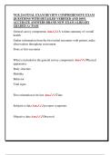 NUR 216 FINAL EXAM REVIEW COMPREHENSIVE EXAM  QUESTIONS WITH DETAILED VERIFIED AND 100&percnt;  ACCURATE ANSWERS BRAND NEW EXAM ALREADY  GRADED A&plus; PASS