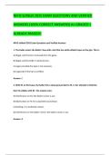 NFHS Softball 2025 EXAM QUESTIONS AND VERIFIED ANSWERS &lpar;100&percnt; CORRECT ANSWERS&rpar; A&plus; GRADED &vert; ALREADY PASSED&excl;&excl;