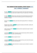 ECG ORIENTATION KAISER LATEST EXAM WITH  100&percnt; CORRECT ANSWERS