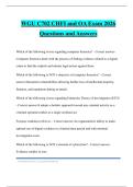 WGU C702 CHFI and OA Exam 2026 Questions and Answers